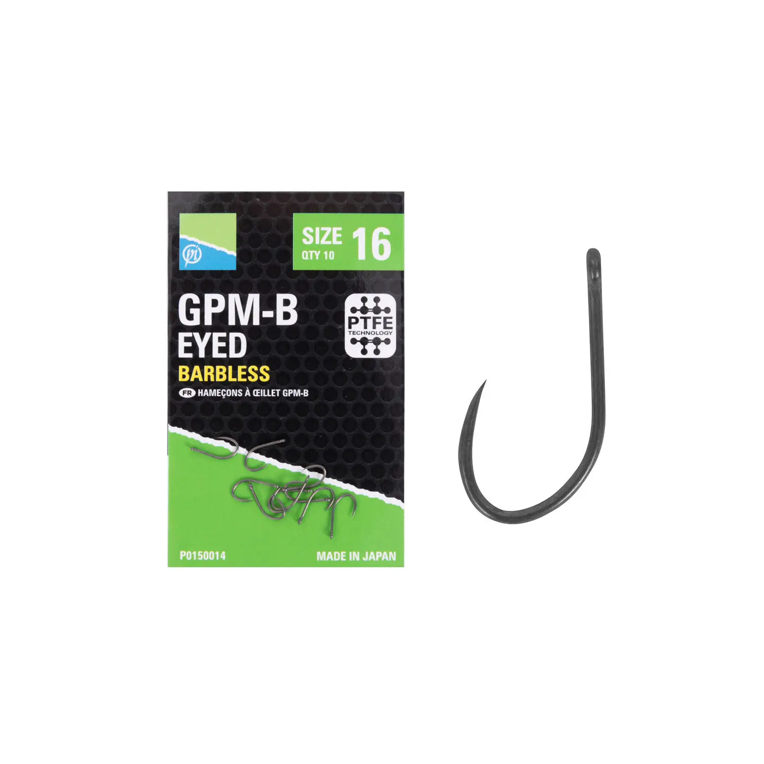 Haken gpm-b size 12 eyed (x10)