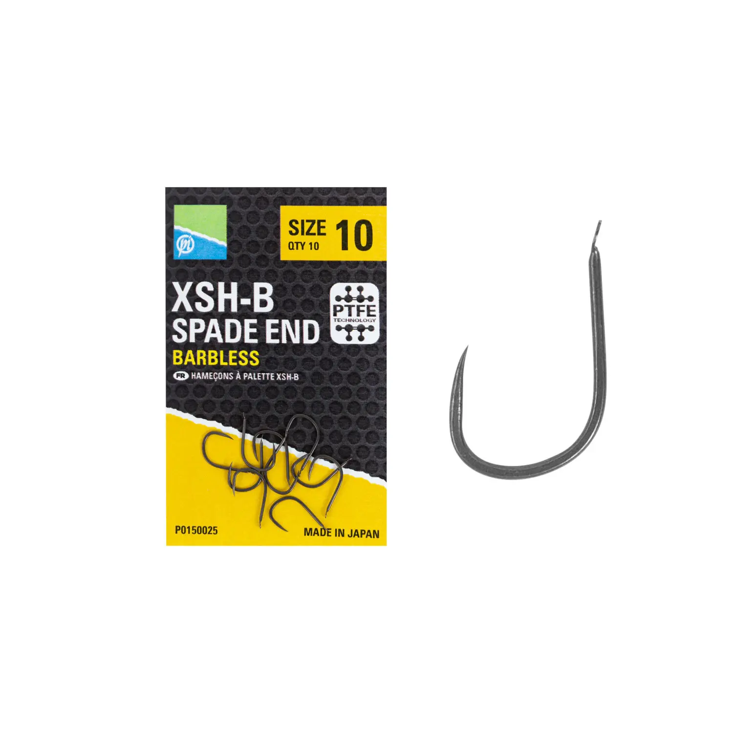 Haken Preston XSH-B Size 10 Spade End (x10)