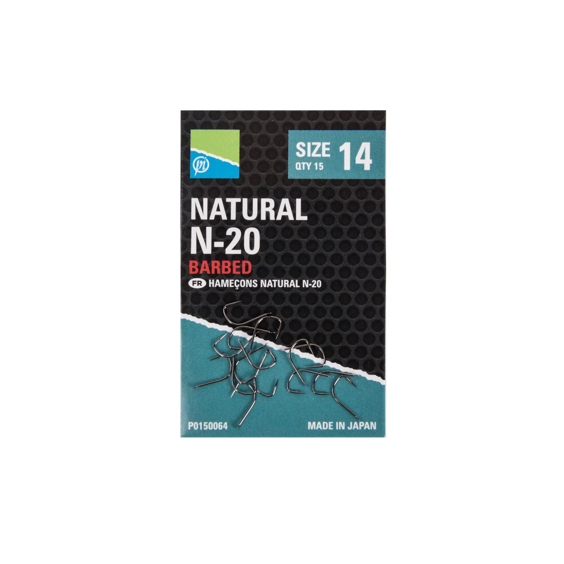 Haken Preston NATURAL N-20 Size 14 (x15)