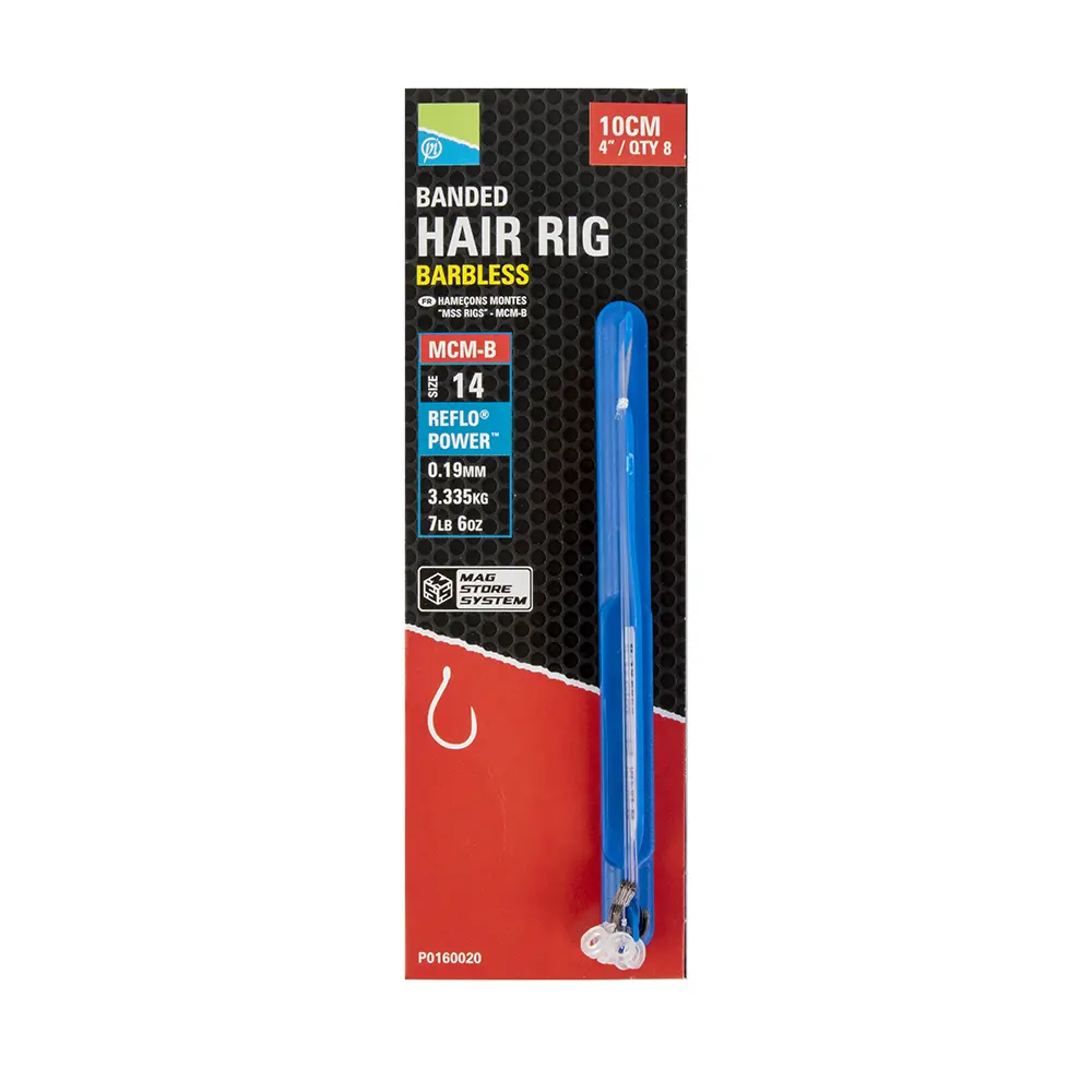 Montierte Haken Preston Mcm-b Bayonet Hair Rigs Mcm (x8)