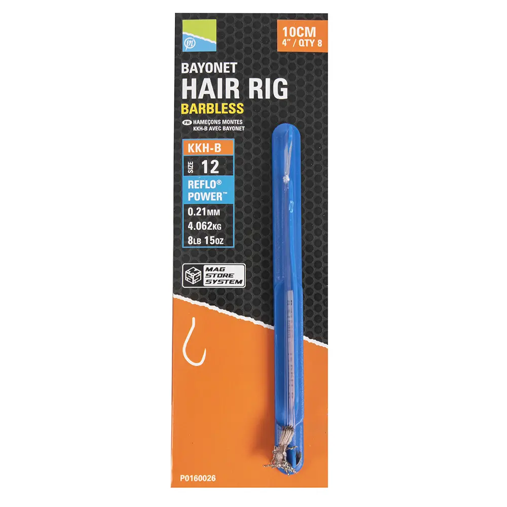 Montierte Haken Preston Kkh-b Bayonet Hair Rigs (x8)