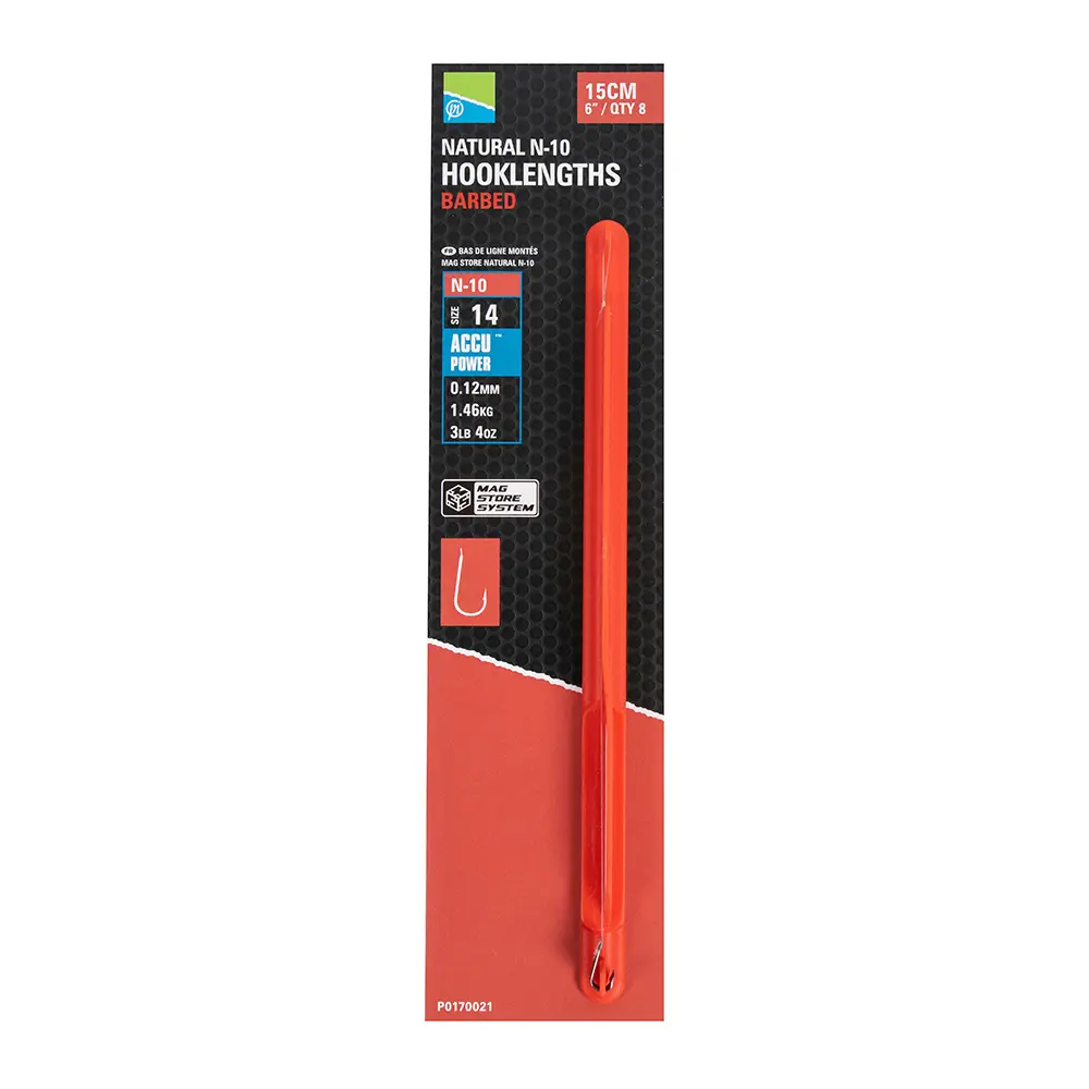 Montierte Vorbauten Preston natural n-10 mag (x8)