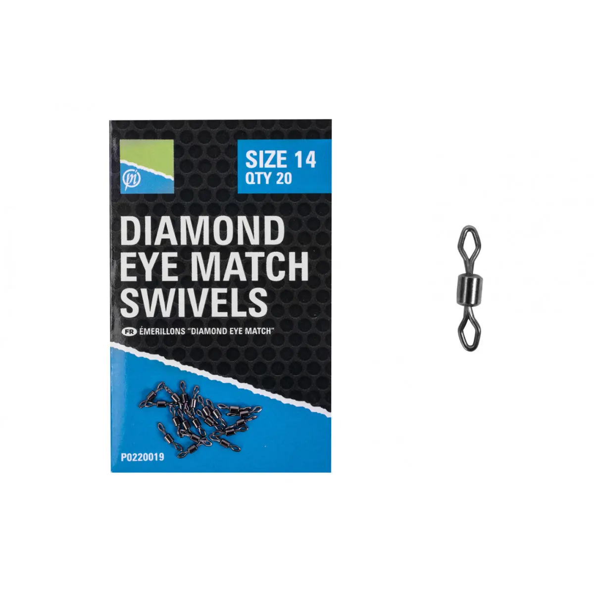 Smaragde Preston Diamond Eye Match taille 10 (x20)