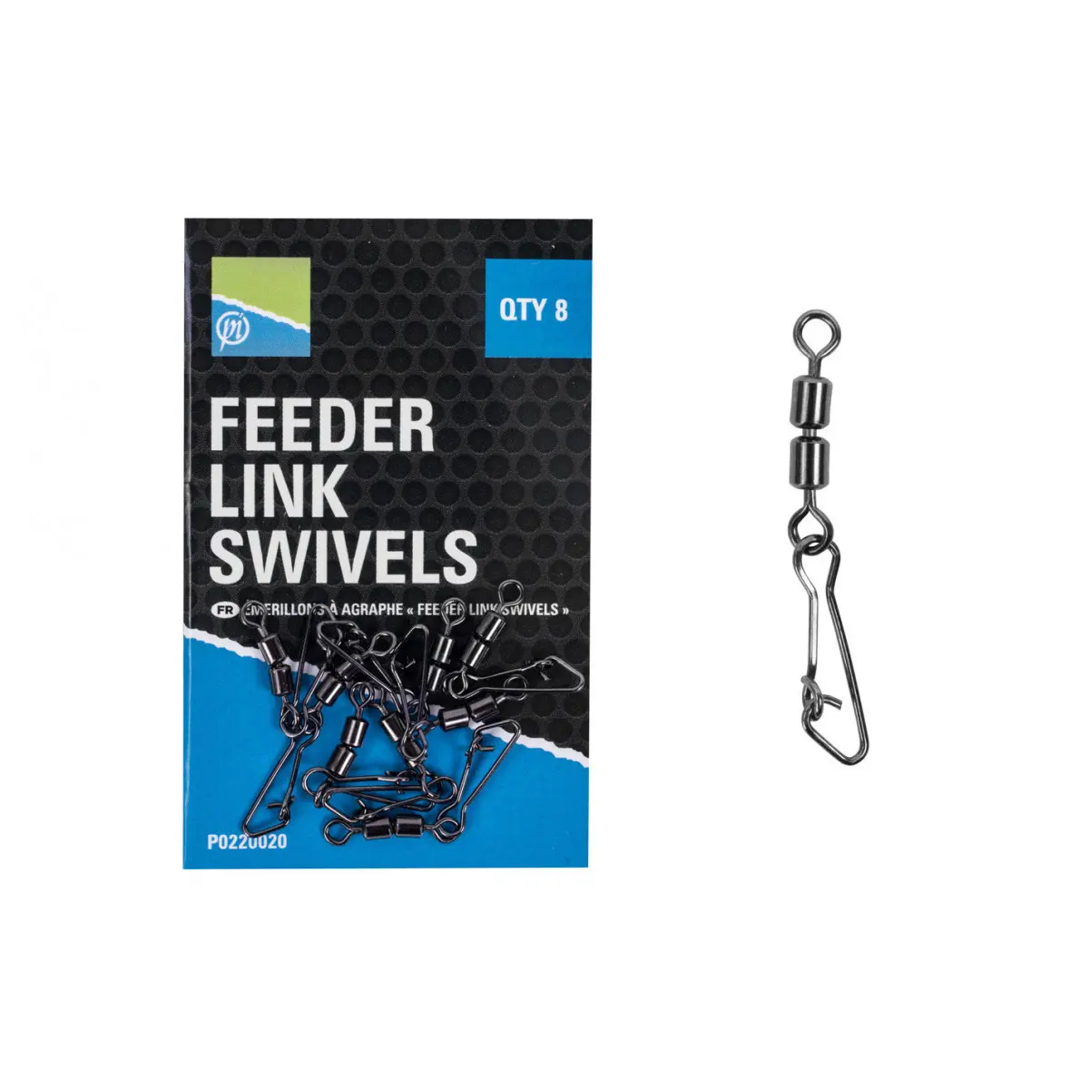 Smaragde Preston Double Feeder Link (x8)