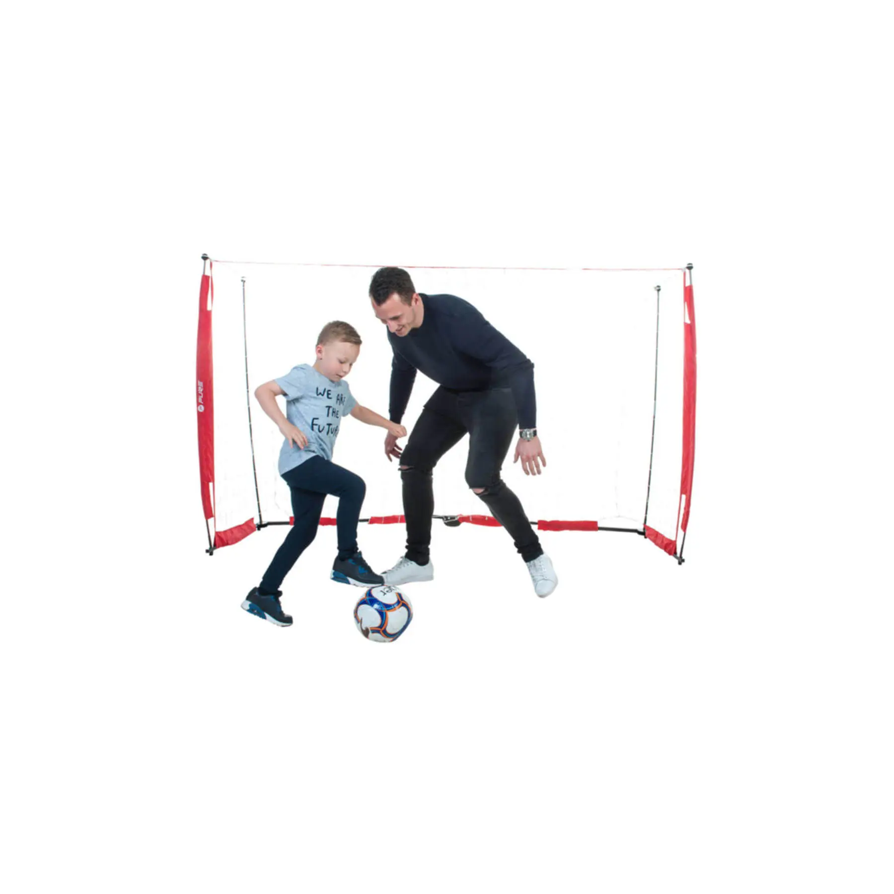 Tragbares und faltbares Fußballtor Pure2Improve