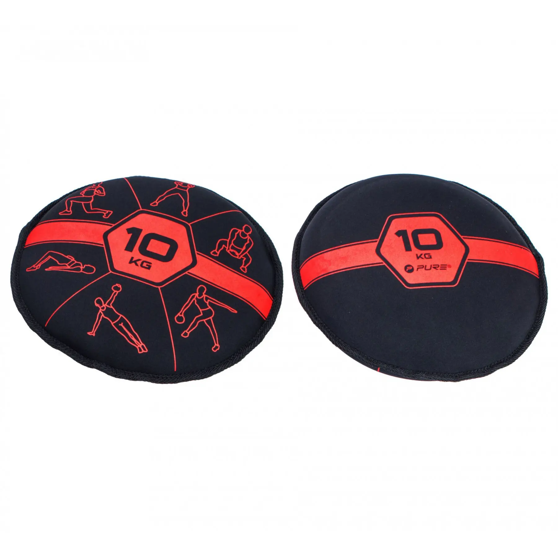 Pure 2Improve Unisex Noir Sandbell Pure2improve 10Kg
