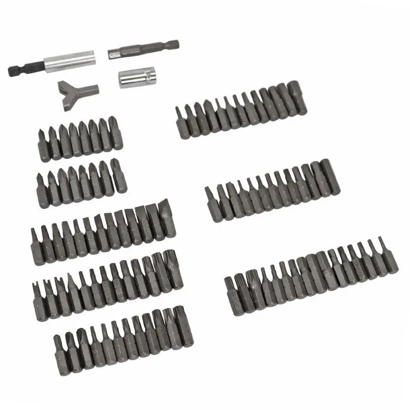 Set mit 100 Bits zum Spannen und Schrauben P2R