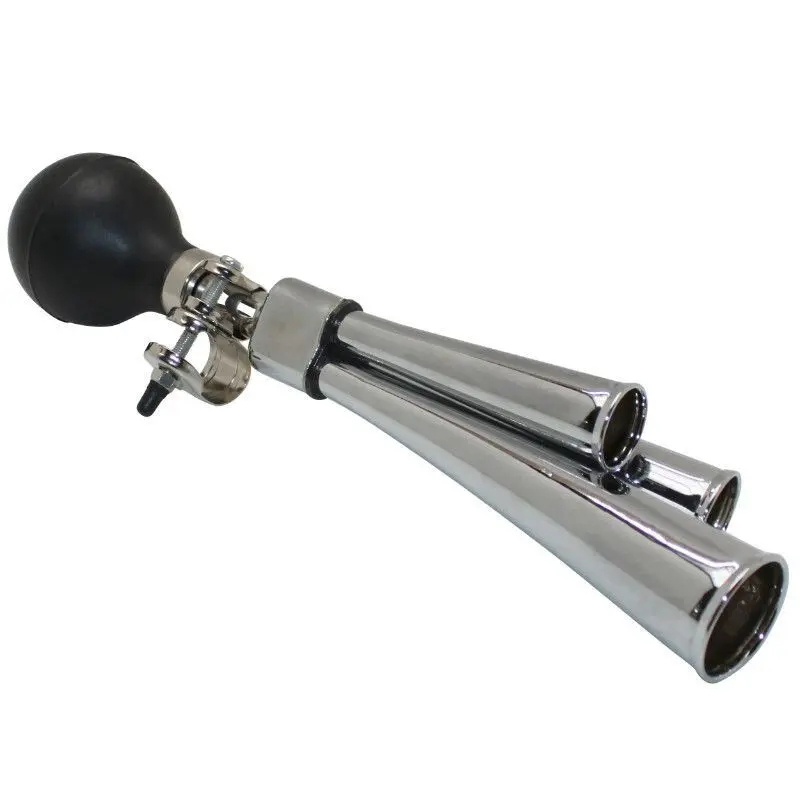 Image of Fahrradklingel mit Horn Chrom 3 Töne P2R