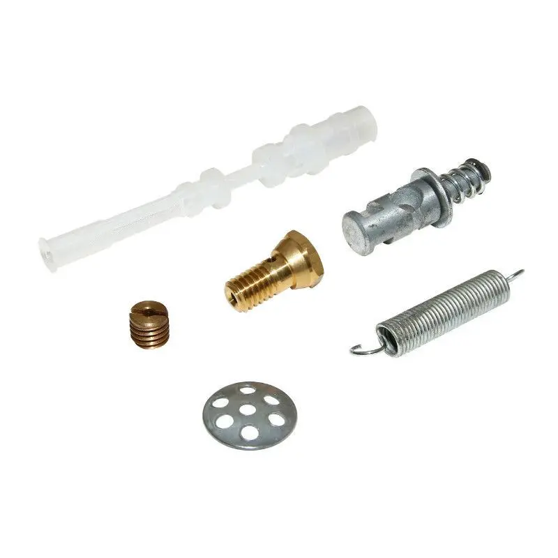Vergaser-Reparatursatz, 1 Düse d28-1 Verteilerventil-1 Feder-1 Kalibrator-1 Ventilgitter-1 Benzinfilter P2R Solex 3800