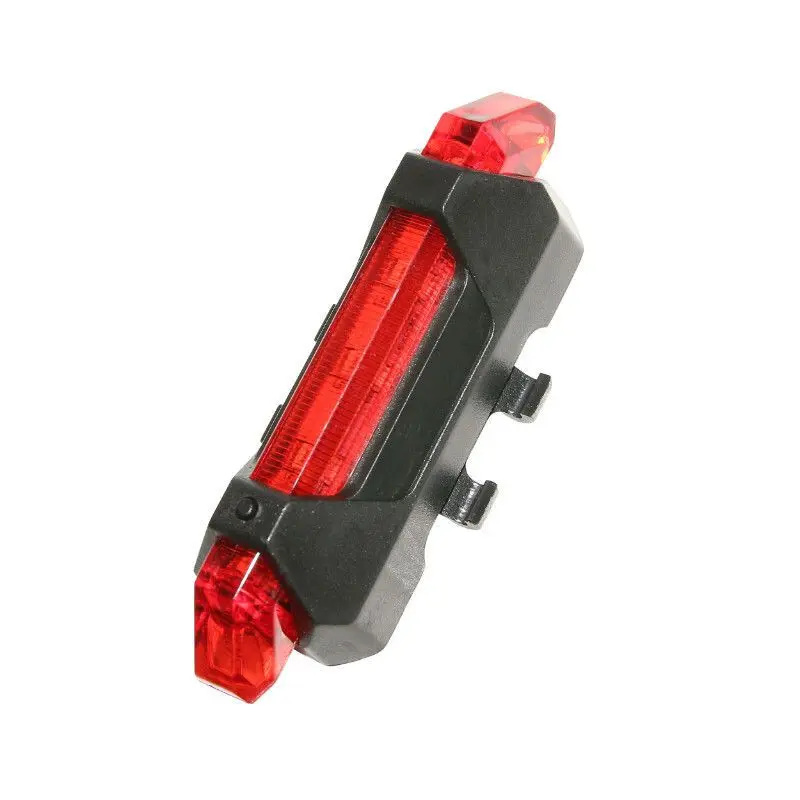 Image of USB-Fahrradlicht hinten an sattelstütze oder streben 5 leds 2 funktionen P2R
