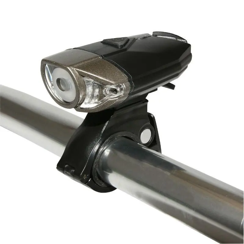 Image of USB-Fahrradbeleuchtung vorne am Bügel 2 Intensitäten 100%-50% Bügel- oder Helmbefestigung P2R 300 Lumens