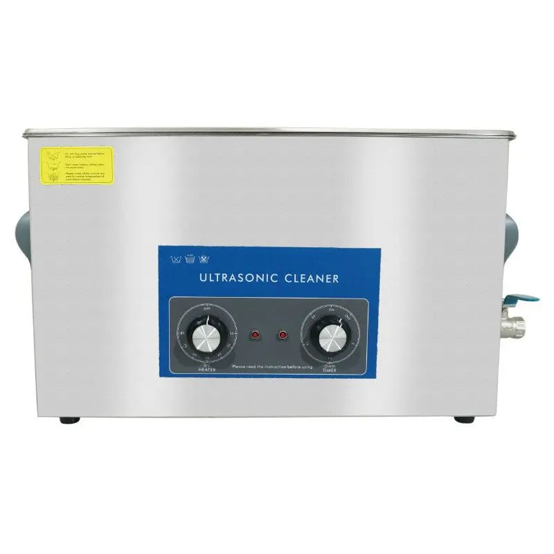Professioneller analoger Ultraschall-Badreiniger mit Ablassventil P2R 10 L 240 W