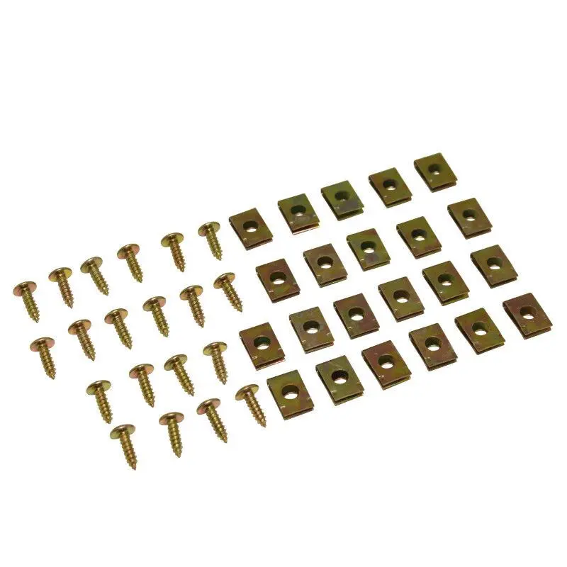 20er-Pack Karosserieclip mit Schraube P2R
