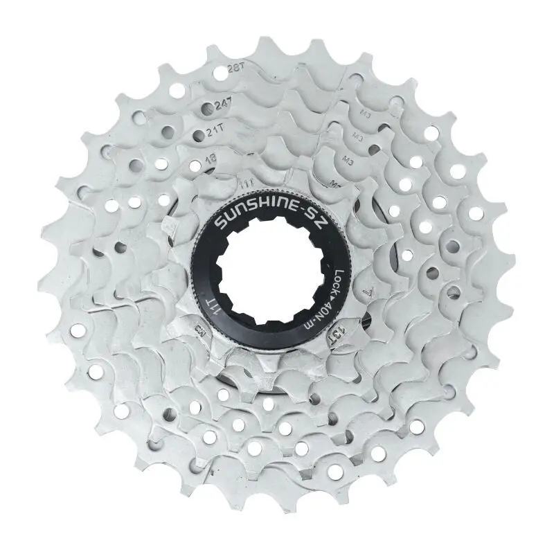 P2R MTB-Kassette Shine Shimano-Sram 7 v 11-28 T Unisex