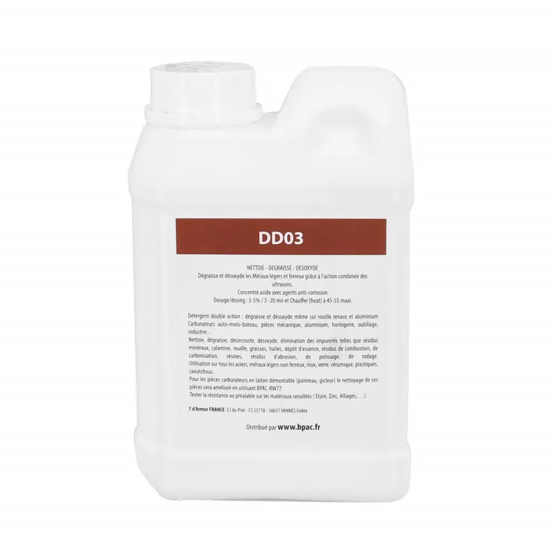 Detergent Ultraschall-Badreiniger professionell P2R DD03