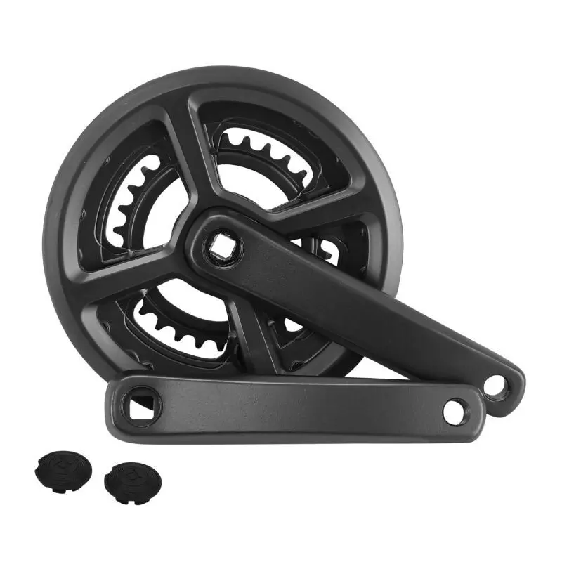 Velo Store - UK Aluminium crankset with chain guard P2R 9V | Extra 10% off with Subscription, Postage £16.79 to UK Fedex.