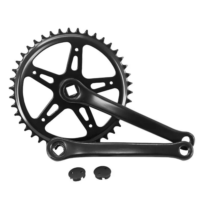 Velo Store - UK Chrome steel crankset with key P2R City | Extra 10% off with Subscription, Postage £16.79 to UK Fedex.
