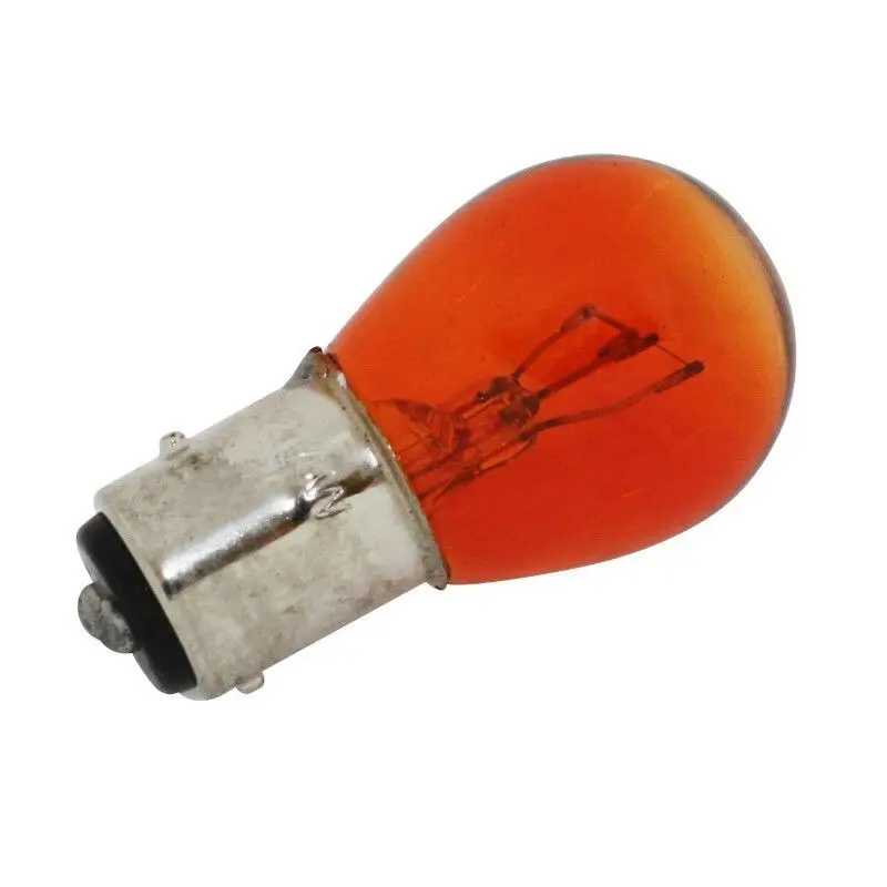 Ampoule BAY15D S25 stop/feu 12V 21/5W Orange