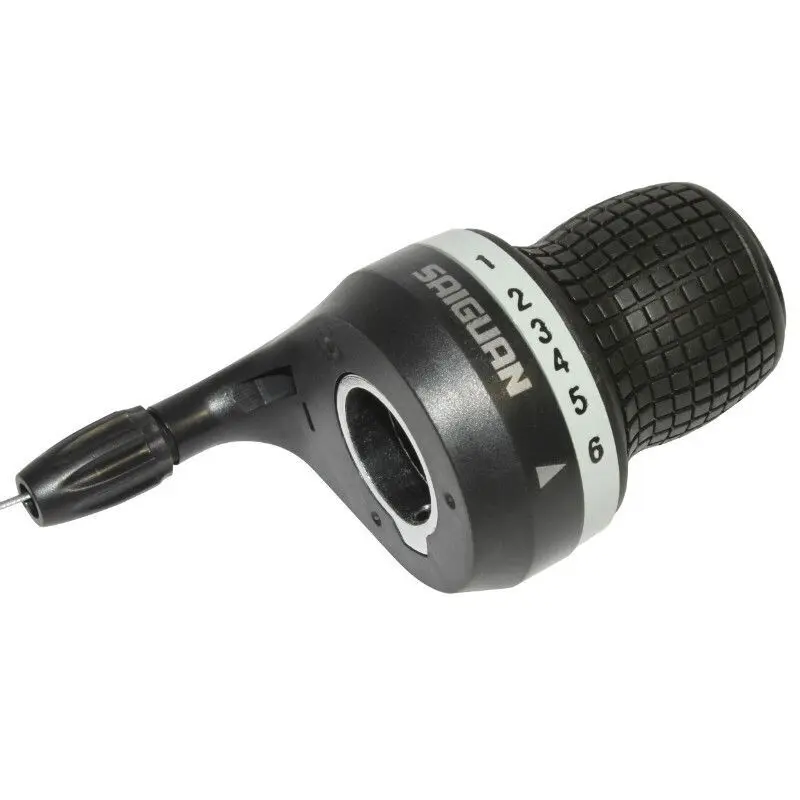 Velo Store - UK Bike shifter with twist grip P2R Gripshift Indexe 6 V | Extra 10% off with Subscription, Postage £16.79 to UK Fedex.