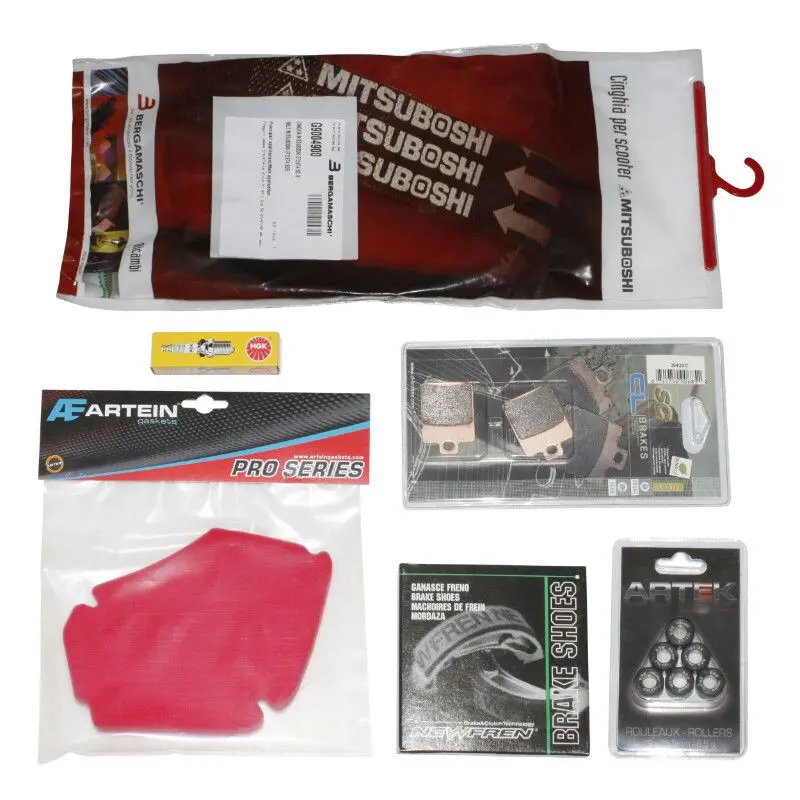 Set mit 6 Pflegesets P2R Piaggio 50 Zip 4T 2006+