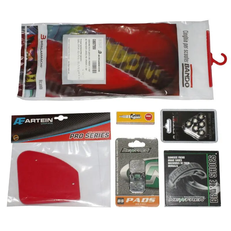 6er-Set Wartungssätze für die Vorderradbremse P2R Peugeot 50 Tkr, Trekker, Speedfight, Buxy