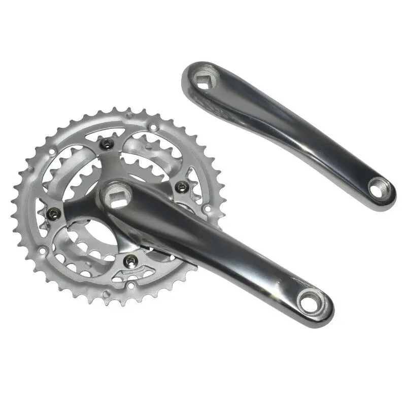 Velo Store - UK Aluminum crankset (box) removable chainrings P2R 9-8V. 170 mm 42-32-22 | Extra 10% off with Subscription, Postage £16.79 to UK Fedex.