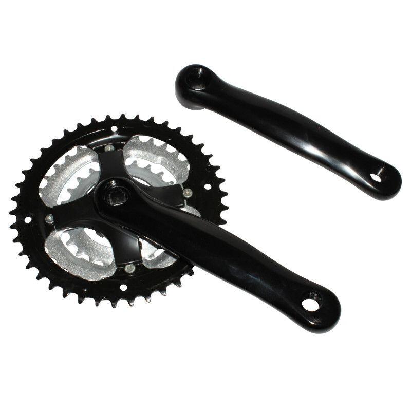 Velo Store - UK Aluminum mountain bike crankset P2R 7-8V. 170 mm 42-34-24 | Extra 10% off with Subscription, Postage £16.79 to UK Fedex.