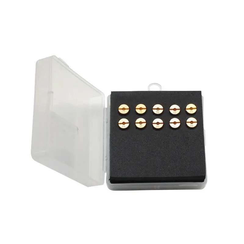 Schachtel mit 10 Hauptdüsen P2R PHBG-SHA N°75-78-80-82-85-88-90-92-95-98