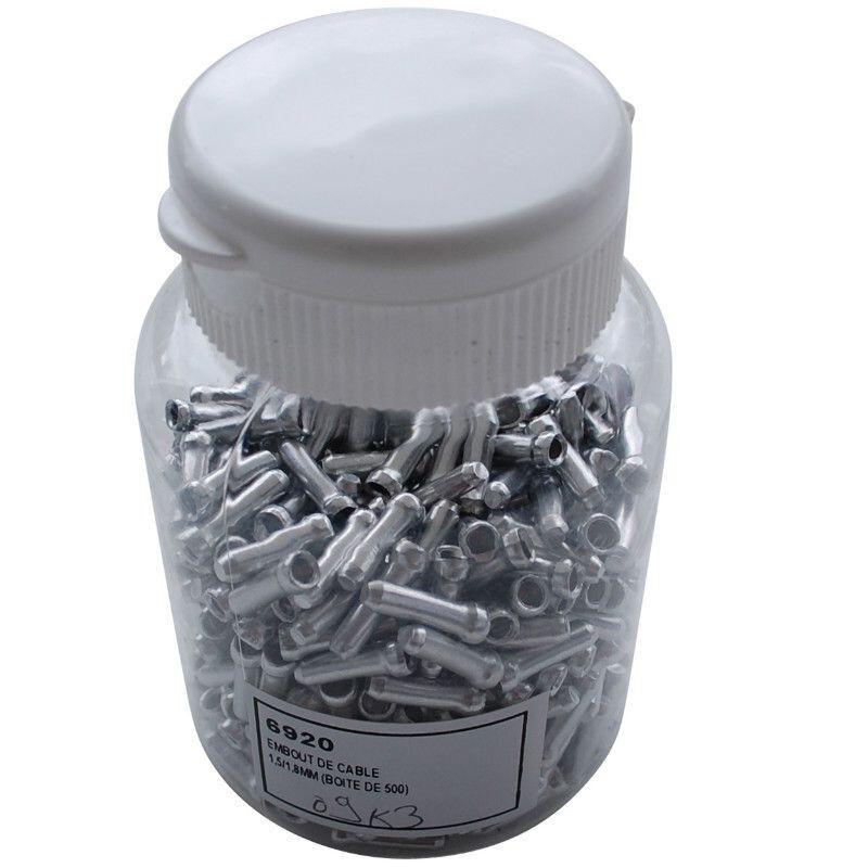 Velo Store - UK Box of 500 derailleur cable ends P2R éco | Extra 10% off with Subscription, Postage £16.79 to UK Fedex.