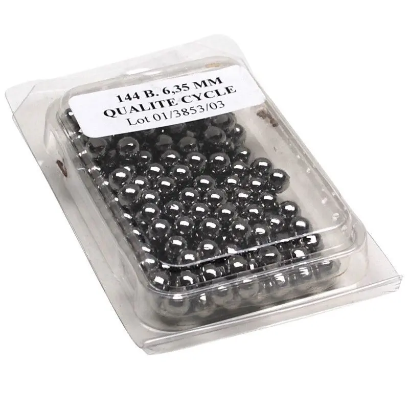 Velo Store - UK 1 set of 144 steel balls P2R 6,350 mm | Extra 10% off with Subscription, Postage £16.79 to UK Fedex.
