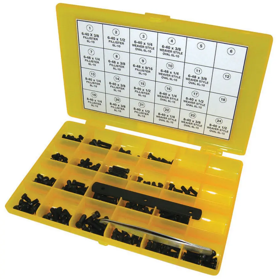 Screw assortment kit Pachmayr (x200)