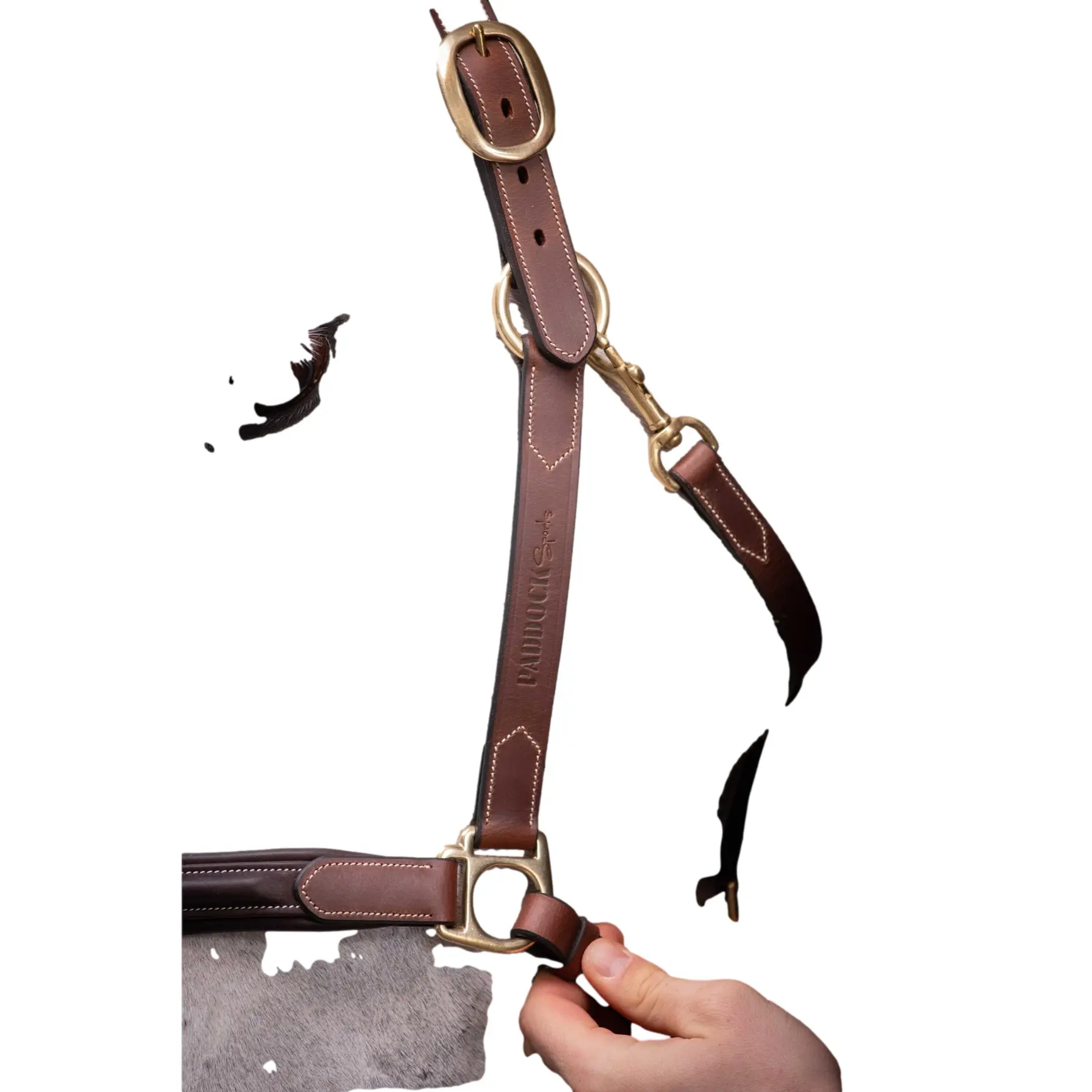 Comparer les prix de Licol pour cheval en cuir Paddock Sports