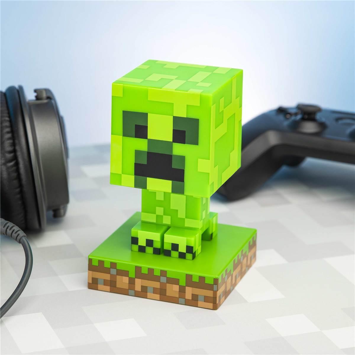 5055964742270 - Minecraft Nachtlicht Paladone Icon Light Creeper