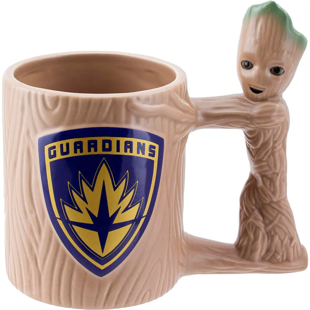 5055964786120 - Paladone - Guardians of the Galaxy Groot Shaped Mug - Becher -