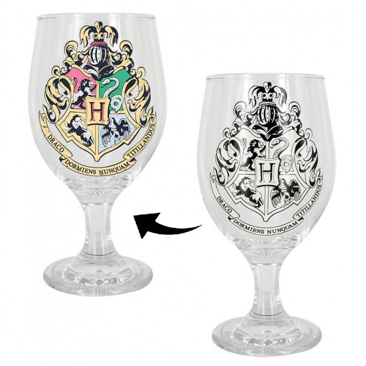 5055964716677 - Paladone - Harry Potter Hogwarts Colour Change Water Glass V2 -