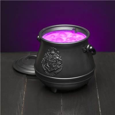 5055964743727 - Harry Potter Kessel Lampe mit Farbwechsel Bubble Effekt schwarz 100 % BDP Kunststoff biologisch abbaubar in Geschenkverpackung