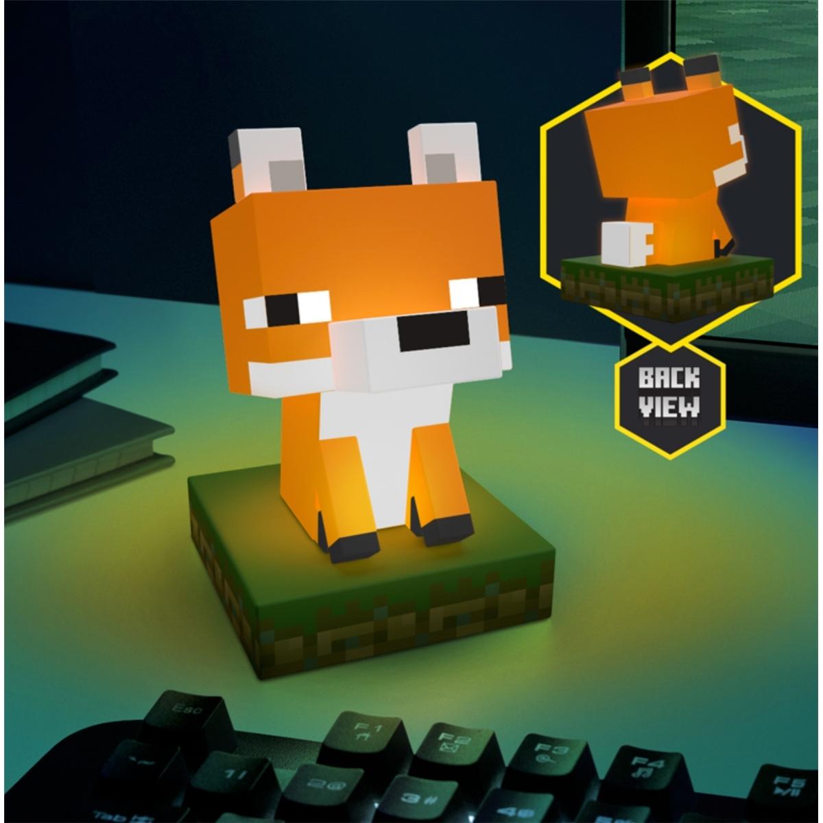 5056577735192 - Paladone - Minecraft - Fox Icon Light - Leuchten