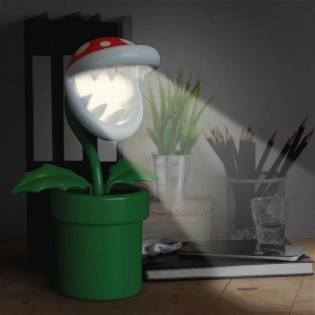 5055964738419 - Paladone - Piranha Plant Posable Lamp V3 - Leuchten