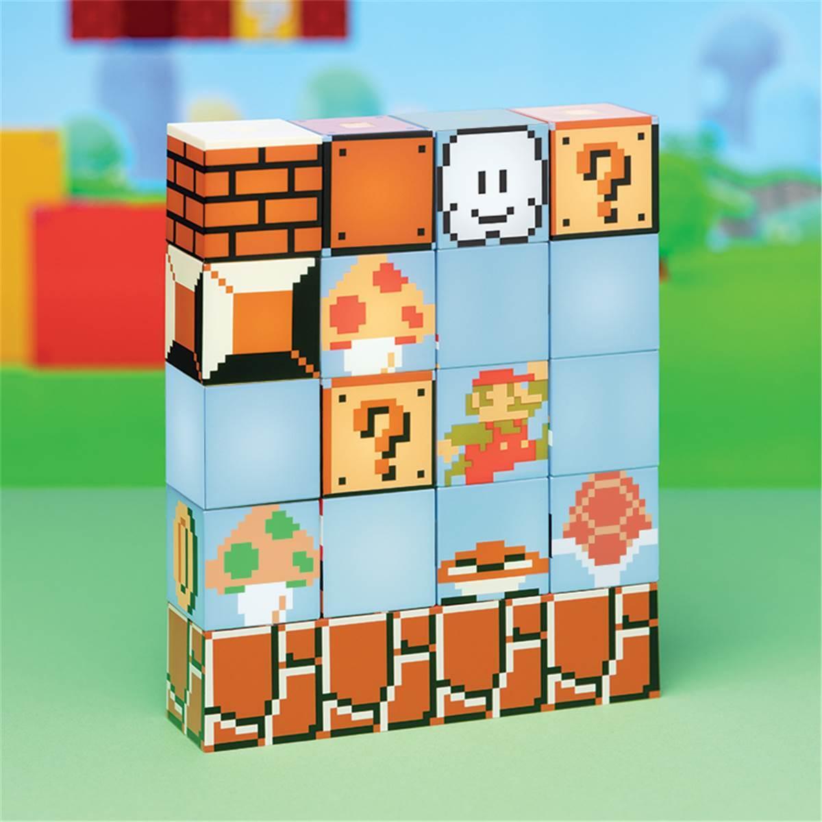 5055964788766 - Paladone - Super Mario Bros Build A Level Light - Leuchten -