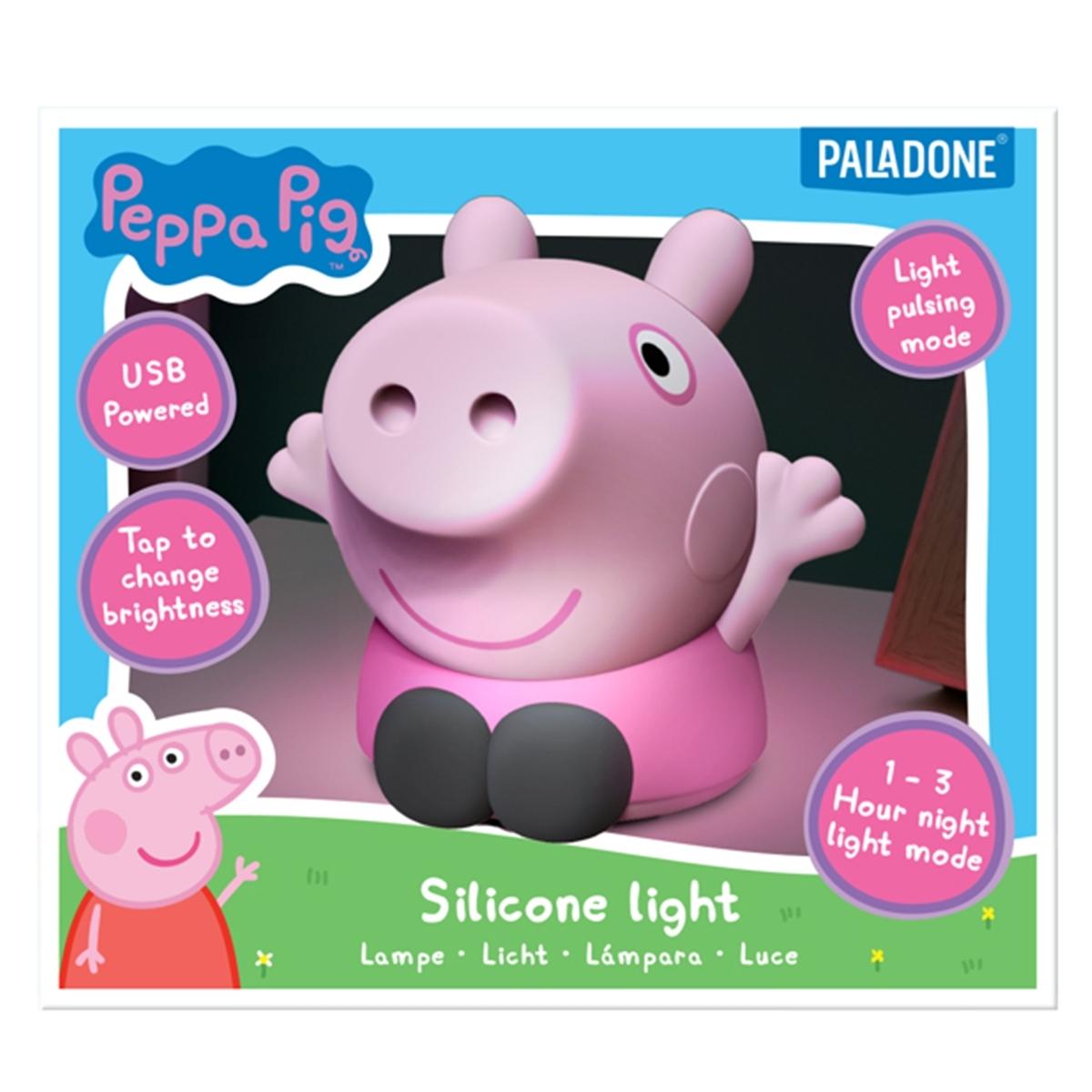 5056577740714 - Paladone - Peppa Pig Silicone Light Rechargeable Battery - Leuchten