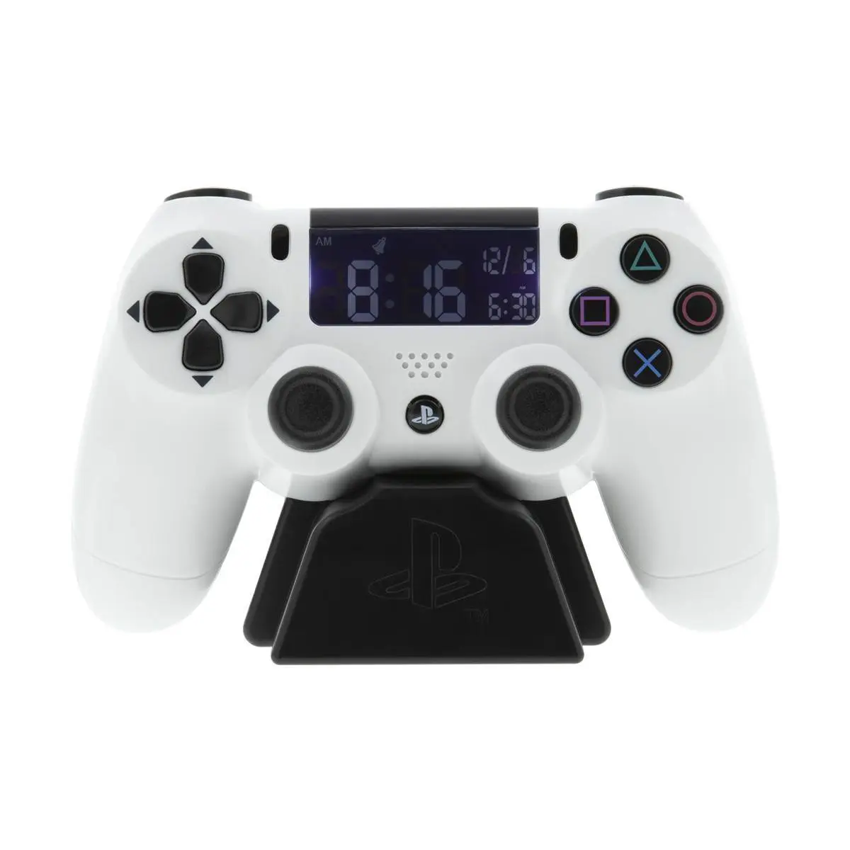 5055964770785 - Videospiele Paladone Playstation Alarm Clock Manette Blanche PS4