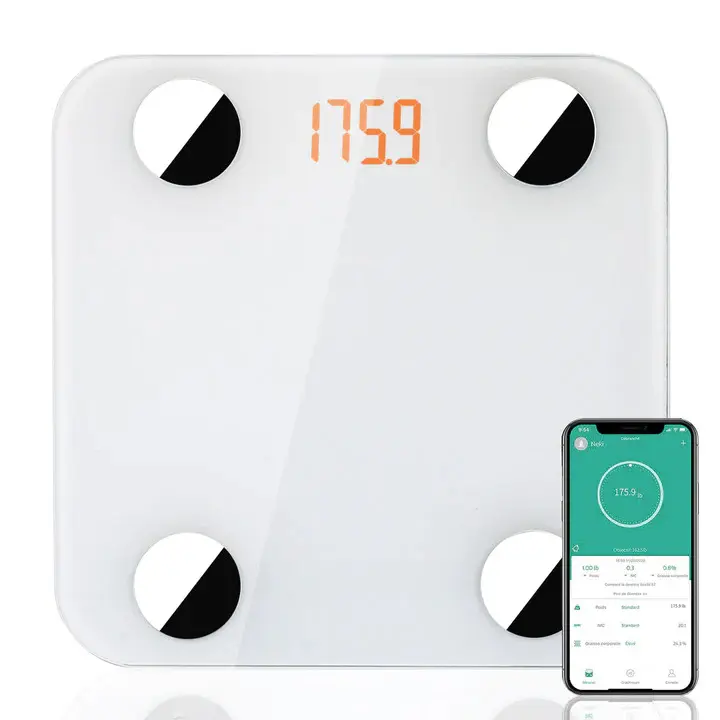 Paloma Beauties Blanc Bluetooth Digital Scale
