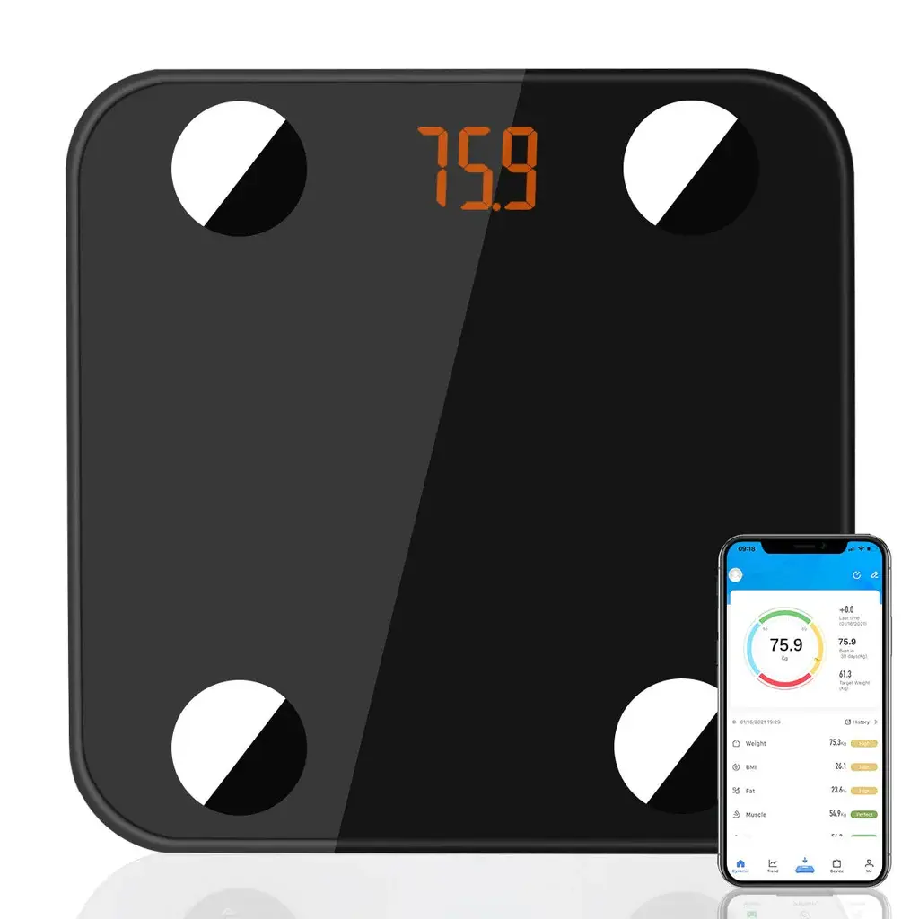 Paloma Beauties Noir Bluetooth Digital Scale