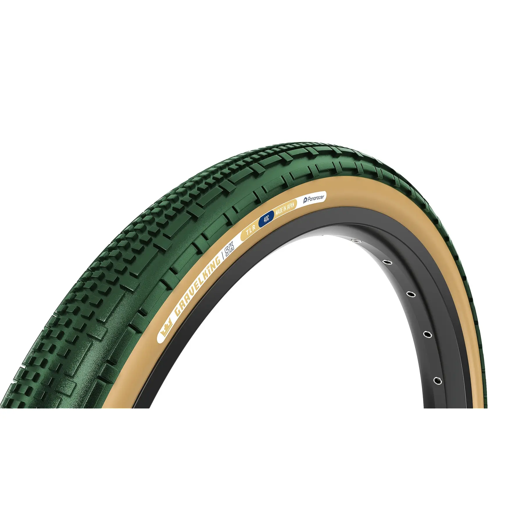 Panaracer Gravelking Sk Limited Edition Tubeless 700c X 45 Gravelband Groen 700C x 45