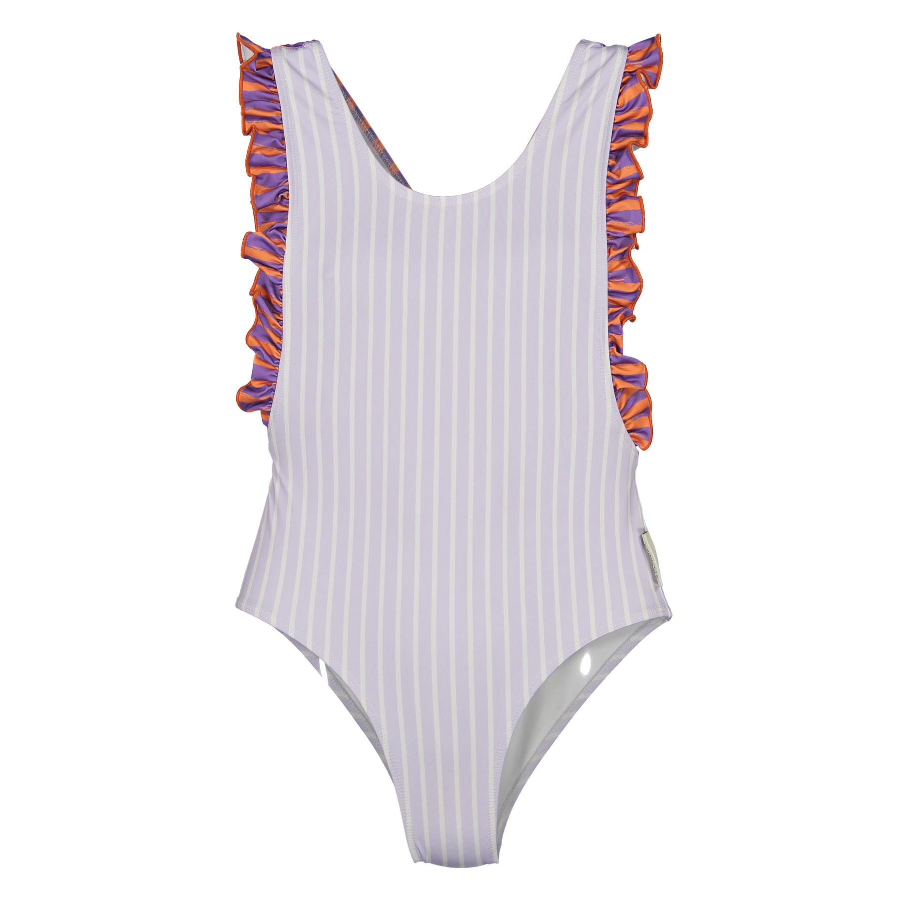 5600854693486 - Badeanzug Baby Mädchen Lavander Stripes