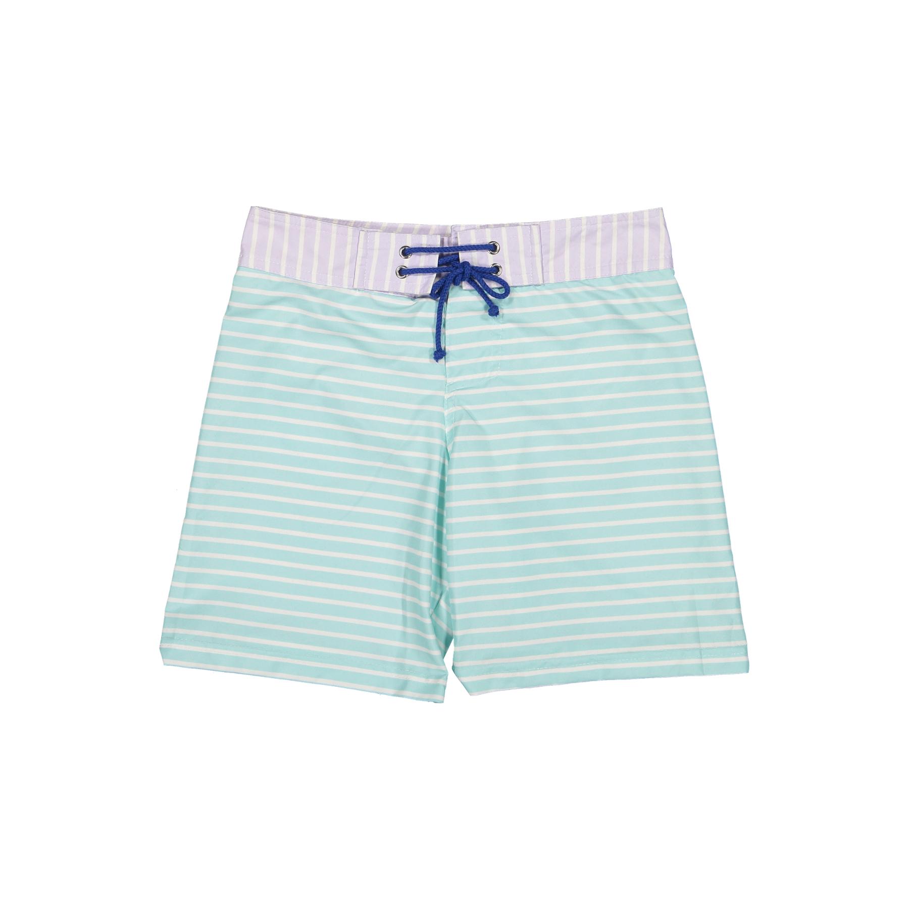 5600854692885 - Badehose für Kinder Pastel Stripes Surfer