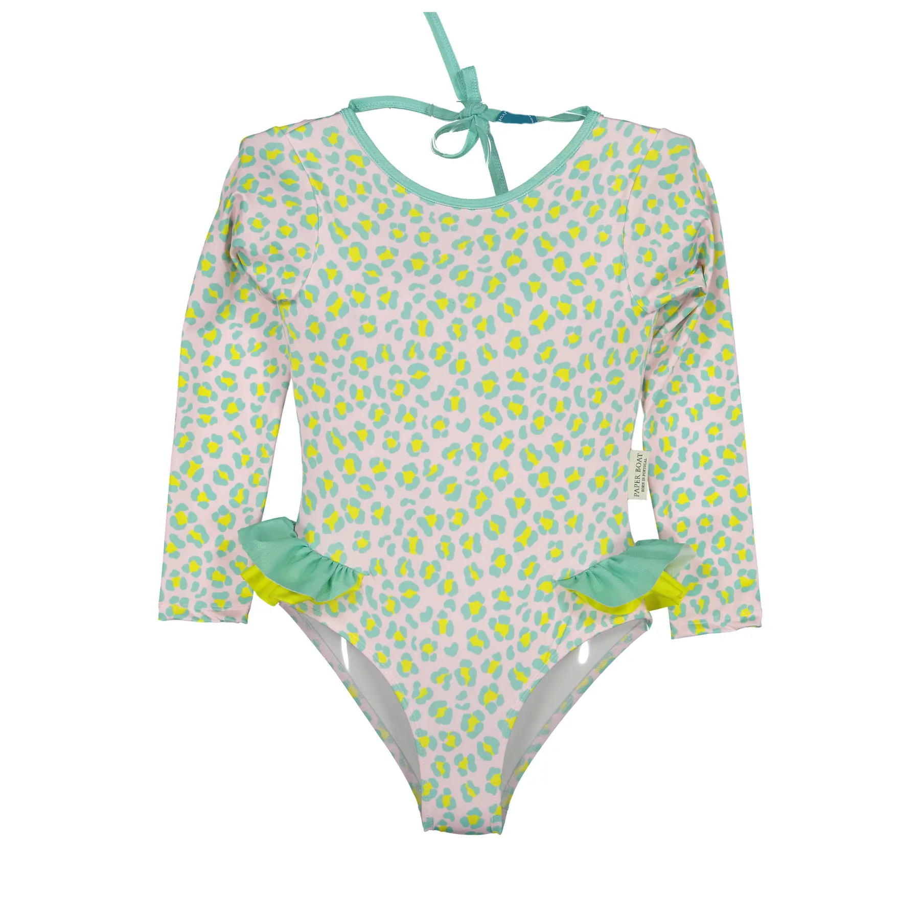 One-piece swimsuit for girls Paper Boat Candy