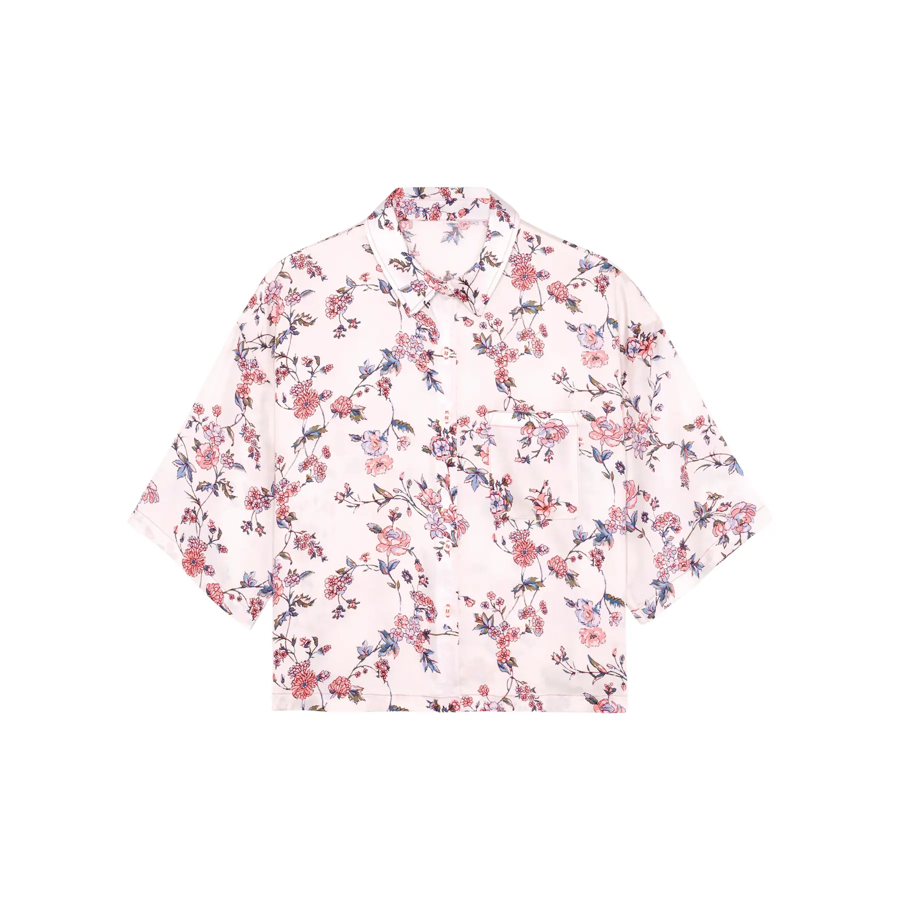 3106431100634 - Kurzarm-Pyjama-Hemd für Damen Chloe