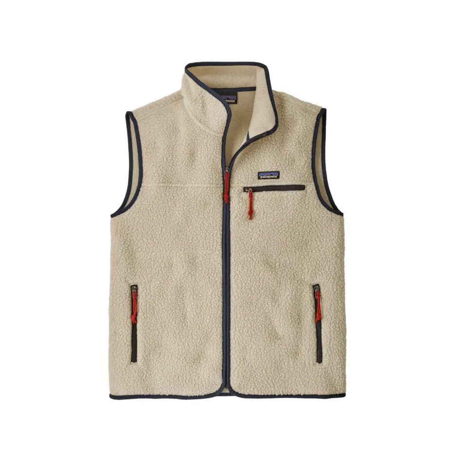 Patagonia Patgonia Retro Pile Vest Heren (Maat - XXL, Kleur - Pelican)