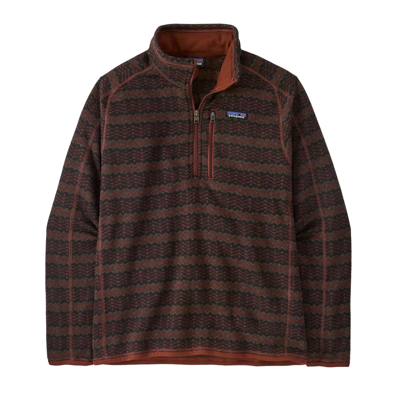 Patagonia Men's Marron 1/4 Zip Fleece Better